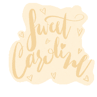 Sweet Caroline Sunshine Sticker