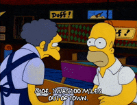 Confused Season 3 GIF by The Simpsons