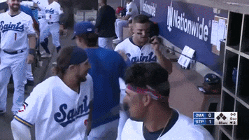 Whats Up Phone GIF by St. Paul Saints