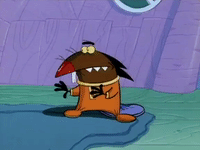 angry beavers nicksplat GIF
