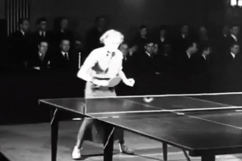 Serve Table Tennis GIF by US National Archives