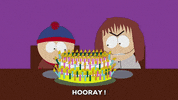 stan marsh cake GIF by South Park 