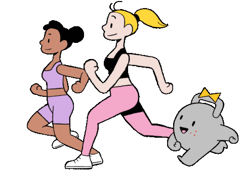 Friends Fitness Sticker by Women's Health