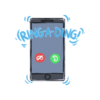 Call Ringing Sticker