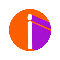 Orange Abc Sticker