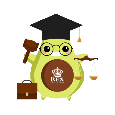 Graduation Justice Sticker by Rex Education