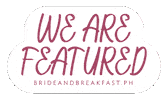 bridebabybreakfast wedding bride and breakfast brideandbreakfastph brideandbreakfast Sticker