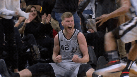get excited let's go GIF by NBA