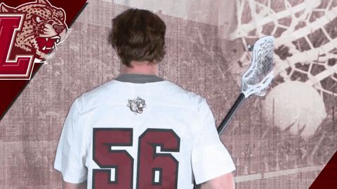 Mens Lacrosse Roll Pards GIF by Lafayette Leopards