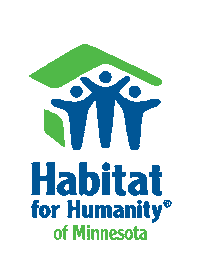 HabitatMinnesota home habitat affordable housing habitat for humanity Sticker