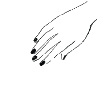 Hands Pet Sticker by paintbucketnails