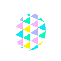 happy easter sunday Sticker by Googly Gooeys