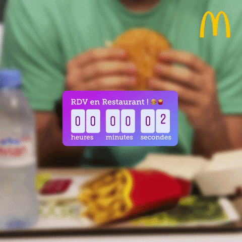 Food Burger GIF by McDonald's Paris