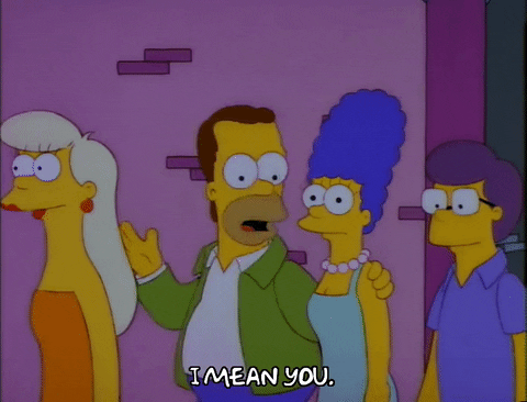 Speaking Season 3 GIF by The Simpsons