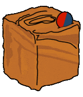 puff croissant Sticker by littlegif