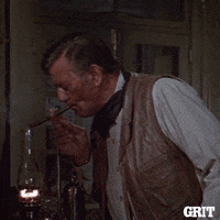 John Wayne Smoking GIF by GritTV