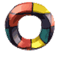 artist beach STICKER