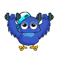 Gym Love Sticker by BigBrains