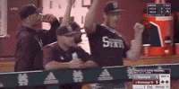 college baseball dance GIF by NCAA Championships