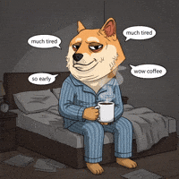 Tired Shiba Inu GIF by Doge Pound