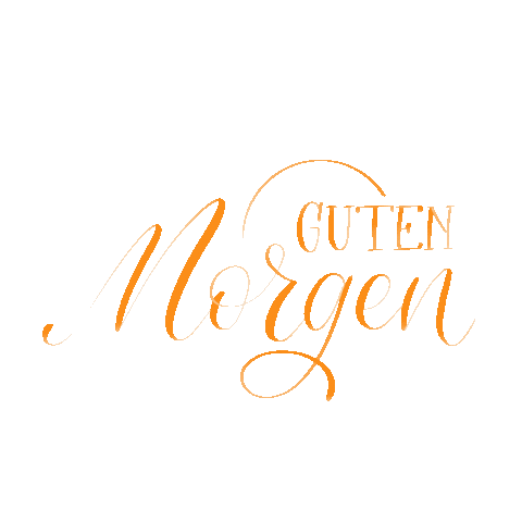 Morning Lettering Sticker