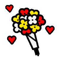 Flower Power Flowers Sticker by Houseparty
