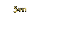 Sun Wave Sticker by cypru55
