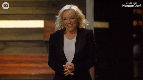 Happy Celebrity Masterchef GIF by MasterChefAU