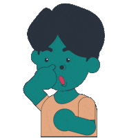 ihzamien annoying ical ngupil amien Sticker