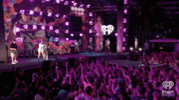 spraying miley cyrus GIF by iHeartRadio