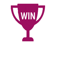 Pink Win Sticker by Three Pod Studio with Reka Csulak