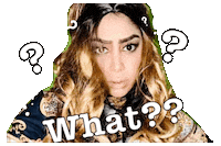 Question What Sticker by Global Tara Entertainment