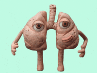 TheRealCost thumbs up yup cigarette lung GIF