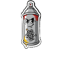 Graffiti Spray Sticker