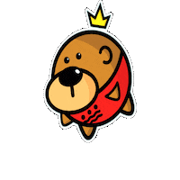 kingbear_one stickers streetart oso arteurbano Sticker