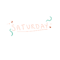 Week Saturday Sticker