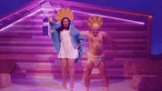 Drag Queen Christmas GIF by Jinkx and DeLa Holiday