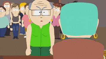 mr. garrison crowd GIF by South Park 