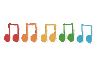 Rainbow Band Sticker
