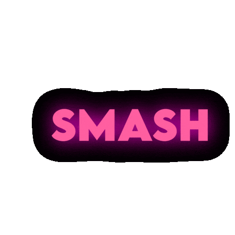 Pink Smash Sticker by CYBERZ