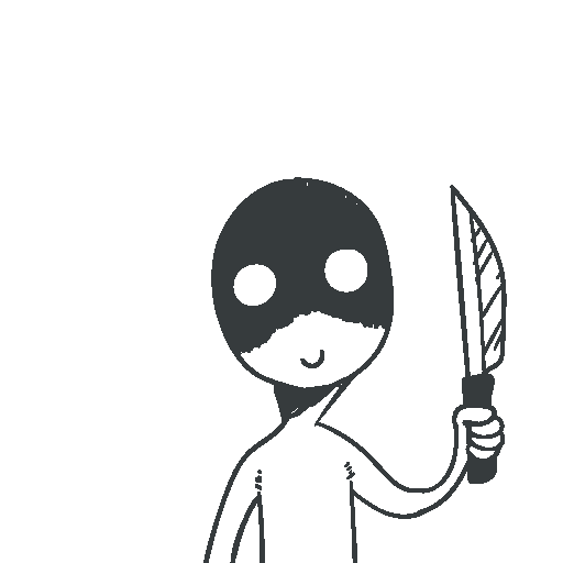 LifeSigner what man knife what did you say Sticker