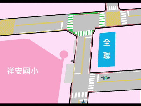 ⚠︎祥安街往湧安路方向錯誤接送