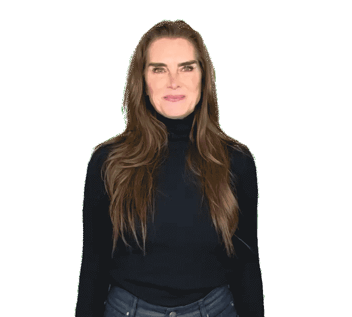 Proud Of You Thumbs Up Sticker by Brooke Shields