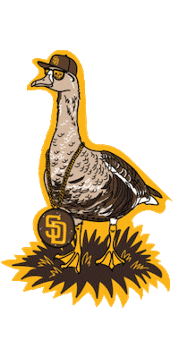 San Diego Mlb Sticker by Taylor Reeve
