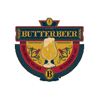 Warner Bros Butterbeer Sticker by Harry Potter