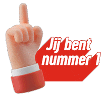 Finger Rode Kruis Sticker by Rode Kruis Nederland