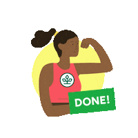 Sport Girl Sticker by AOK Niedersachsen