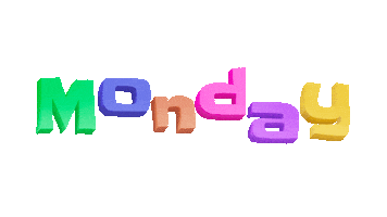 Happy Monday Morning Sticker