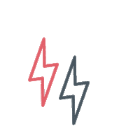 thetravelingteamm bolt ttt lightening bolt thetravelingteam Sticker