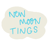 New Moon Space Sticker